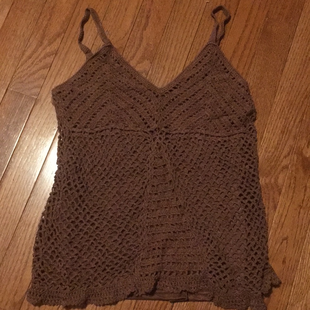 Knit Brown Top